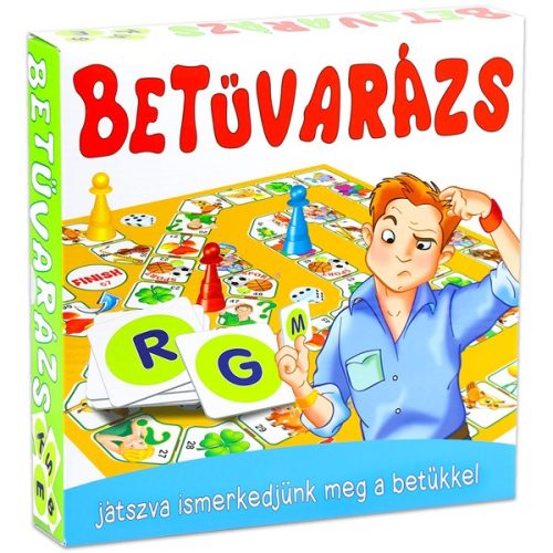 Betűvarázs fejlesztő társasjáték