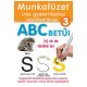 Munkafüzet írás gyakorláshoz letörölhető filccel - ABC betűi 