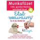 Munkafüzet írás gyakorláshoz letörölhető filccel - Első szavaim