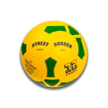 Gyermek futball labda, Street Soccer, Kogelan, 340g, 220mm, Plasto Ball