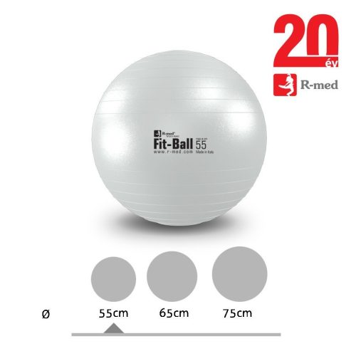 Gimnasztikai labda fitball labda 55 cm gyöngyház színű Gymnic R-Med