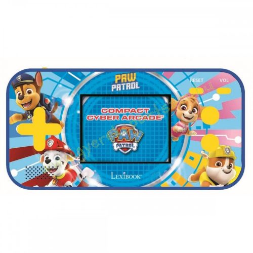 Kézi játék konzol PAW PATROL 150 játék 2,5" kijelzővel LEXIBOOK